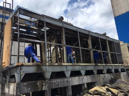 冷卻塔填料如何換？